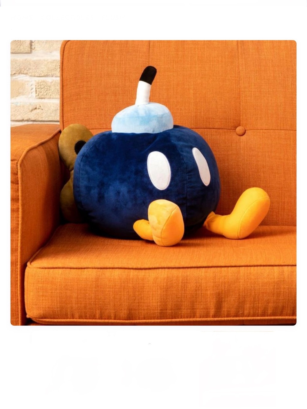 NWT Super Mario Brothers Bomb Soldier Mega Size Plush Club Mocchi